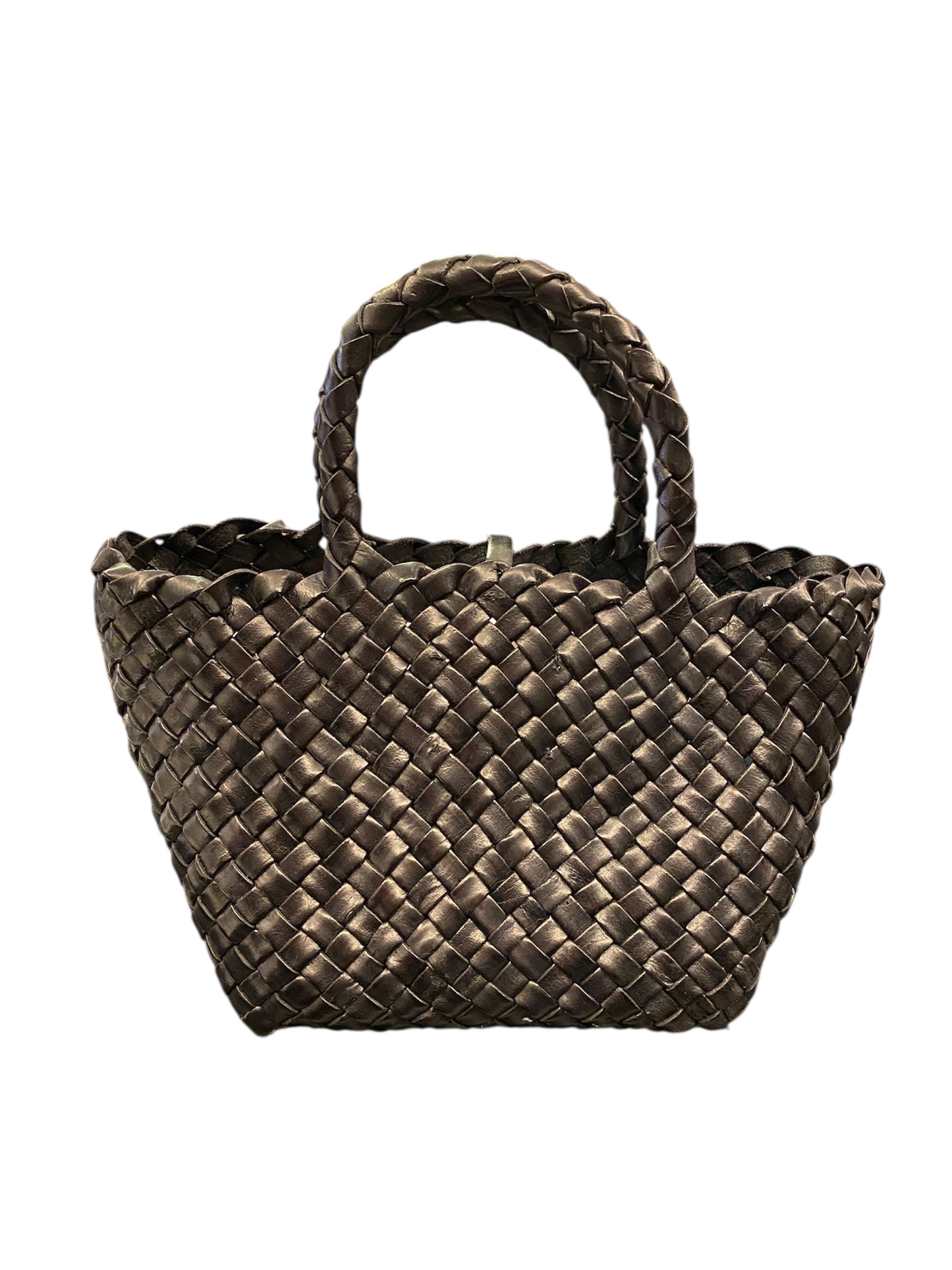 LIFFNER Mini Leather Basket