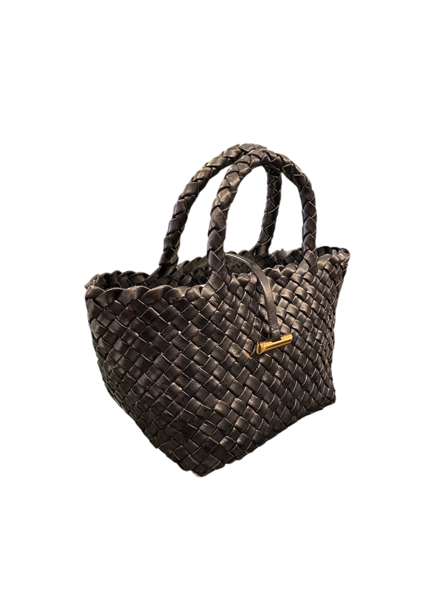 LIFFNER Mini Leather Basket