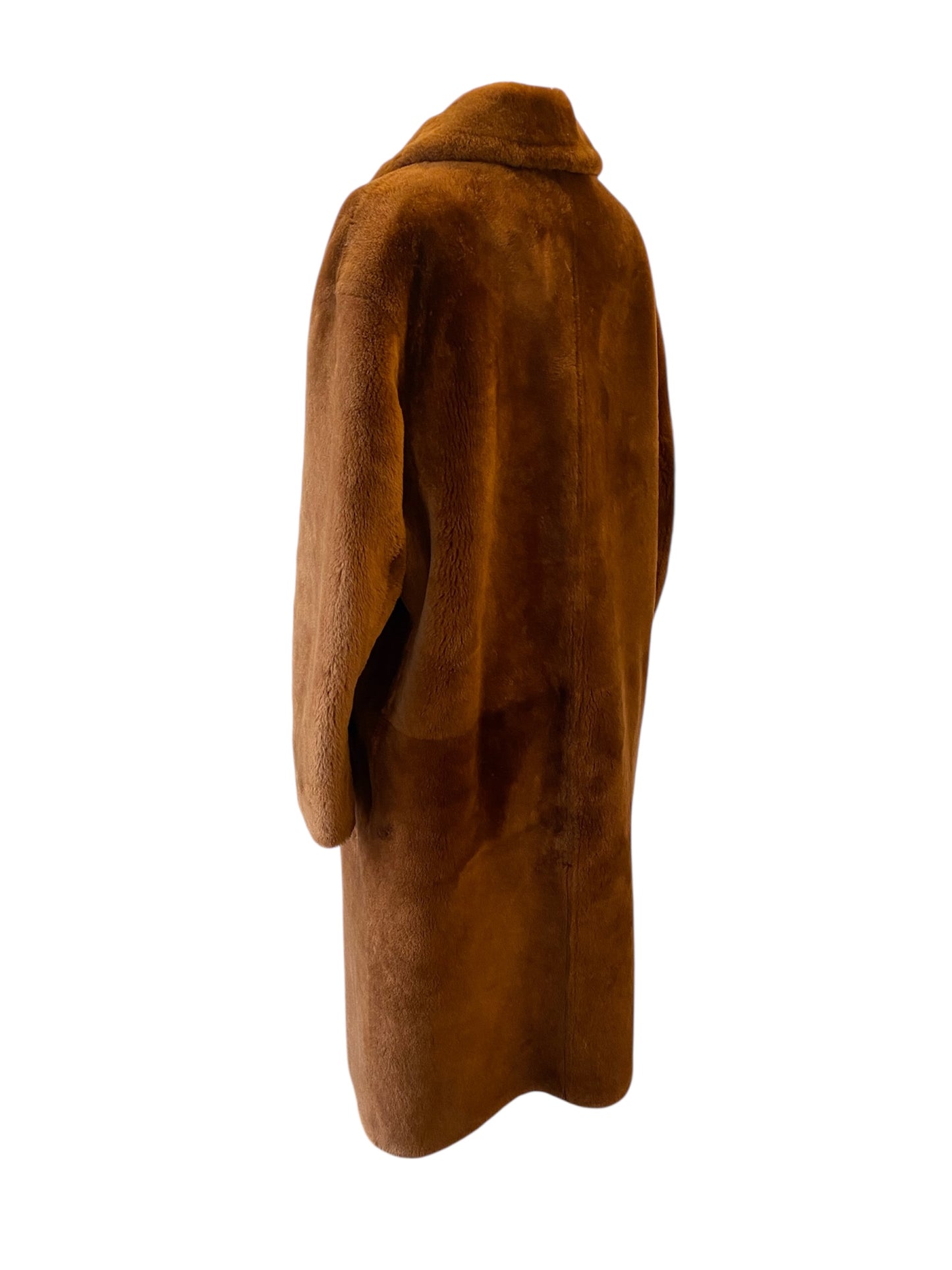 YVES SALOMON Agneau Real Lamb Coat Size 36