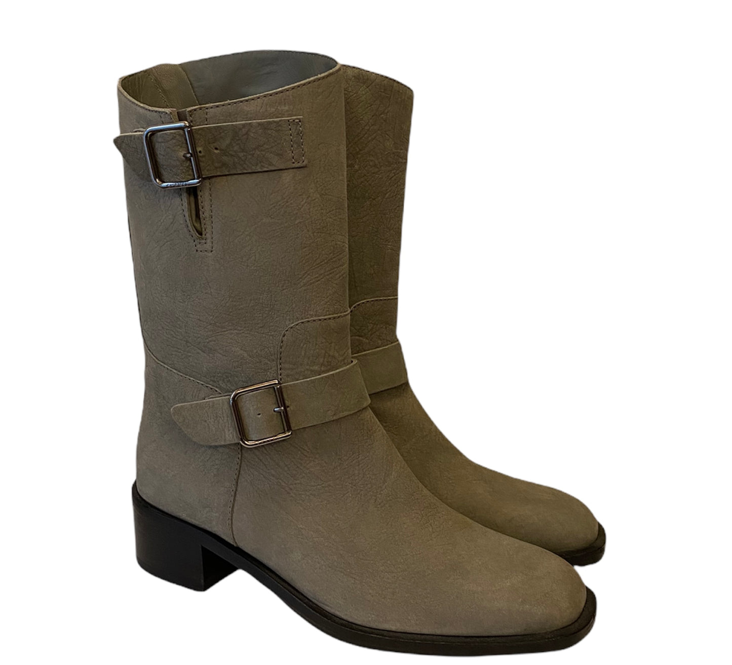 CHANEL Leather Boots Size 40,5