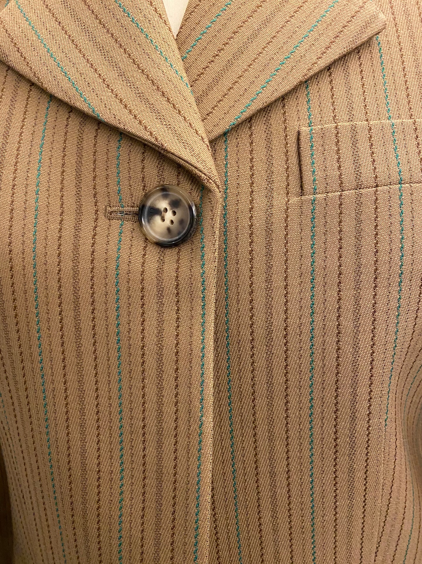 CÉLINE Beige Blazer Size 36