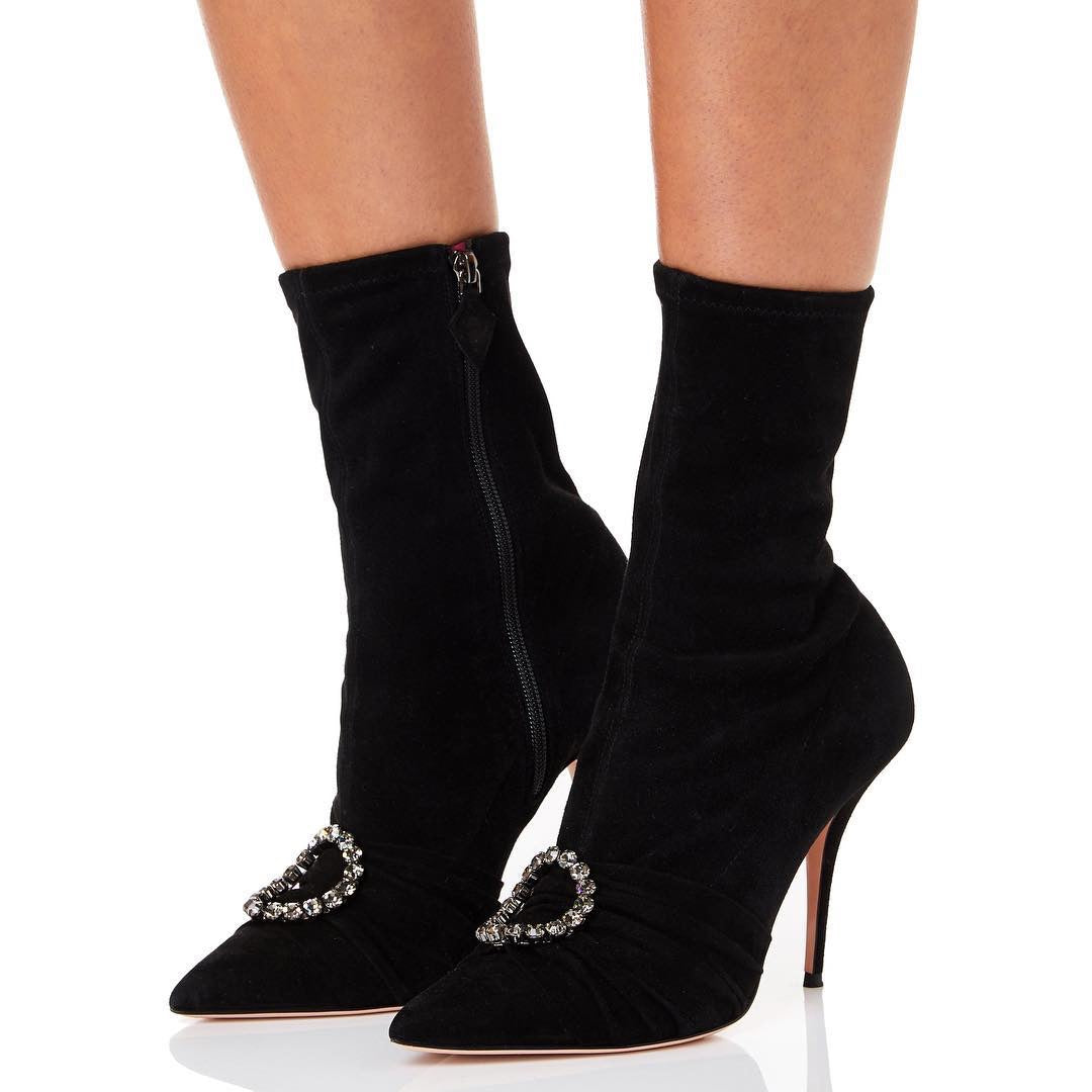 OSCAR TIYE Suede Boots Size 39