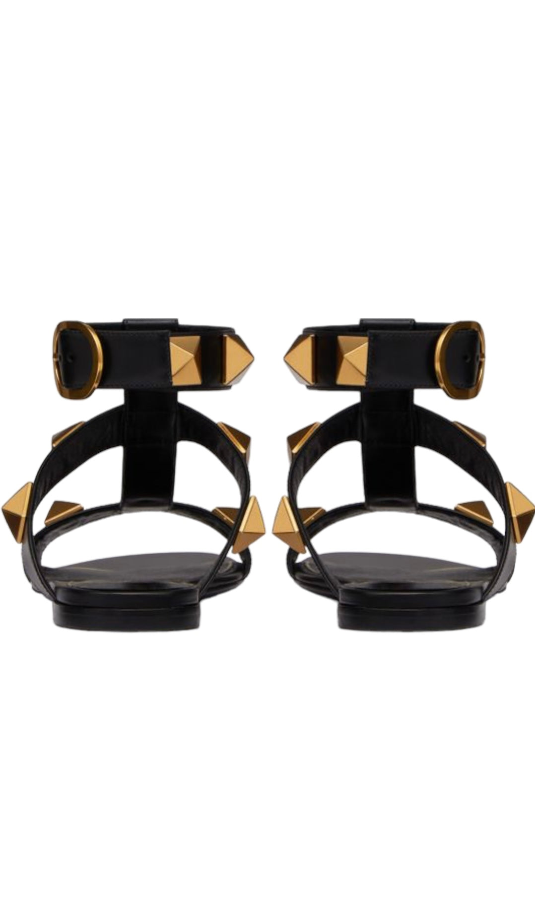 VALENTINO GARAVANI Stud Leather Sandals Size 39.5