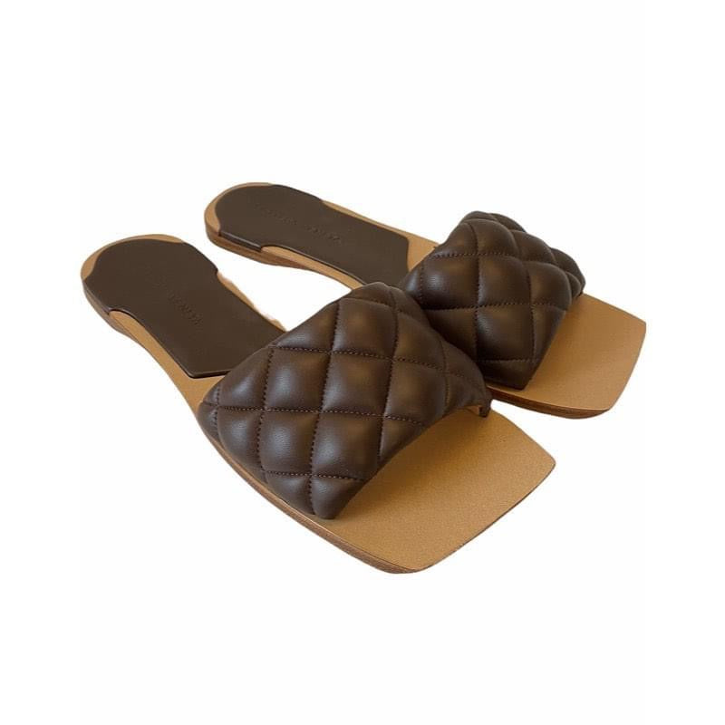 BOTTEGA VENETA Leather Sandals Size 39,5