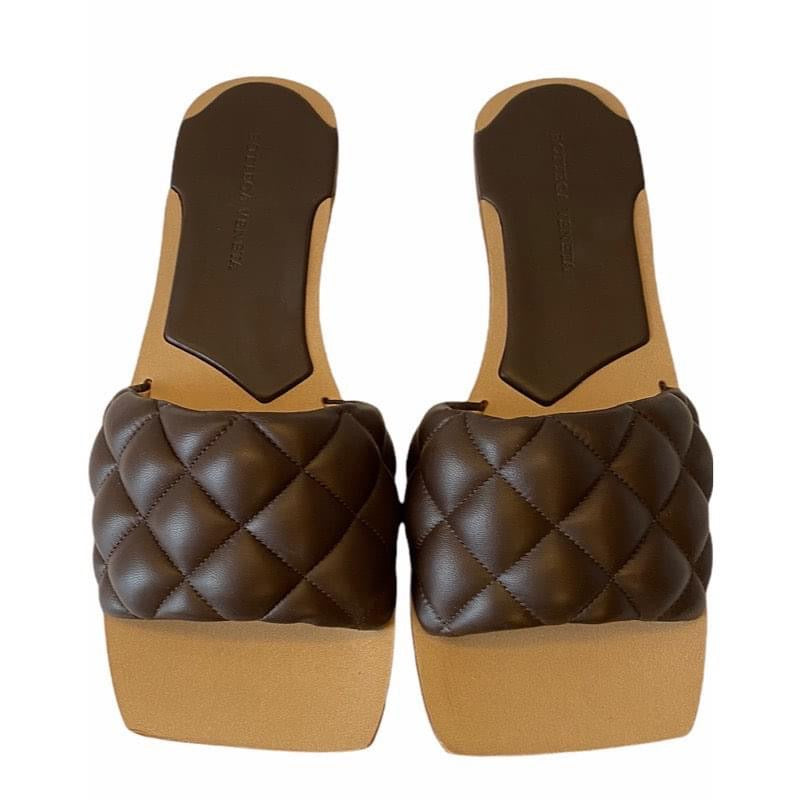 BOTTEGA VENETA Leather Sandals Size 39,5