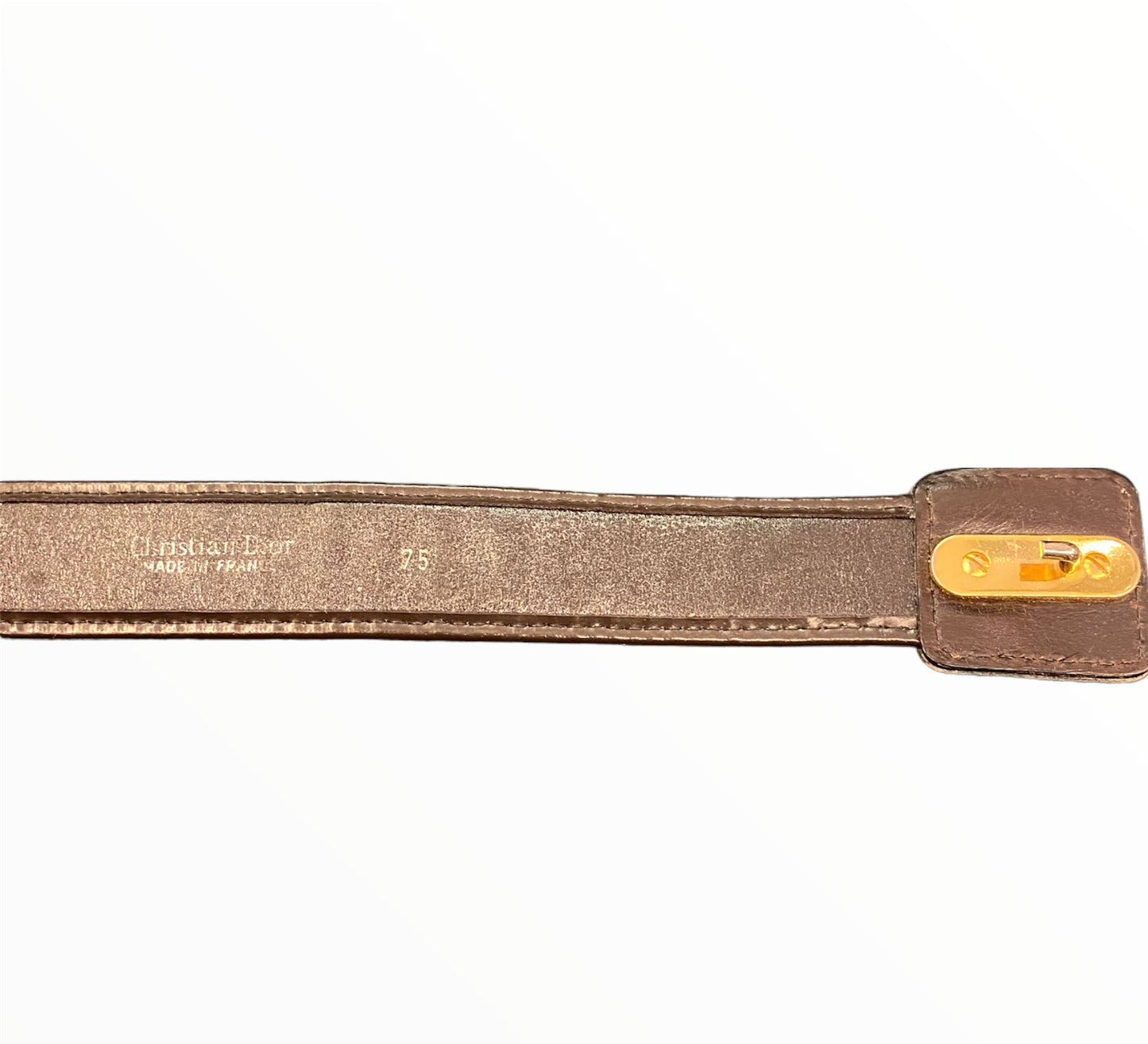 CHRISTIAN DIOR Vintage Belt 75