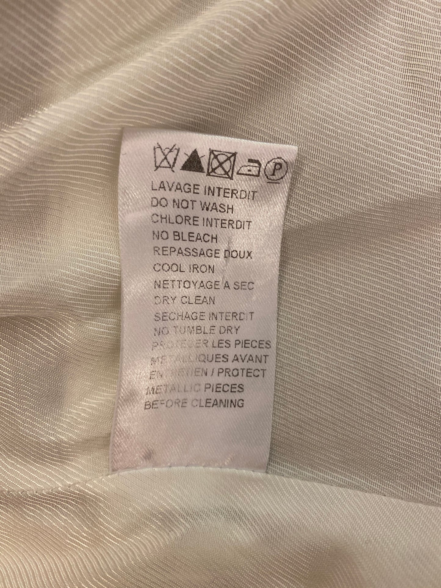 BALMAIN White Jacket Size EU 34