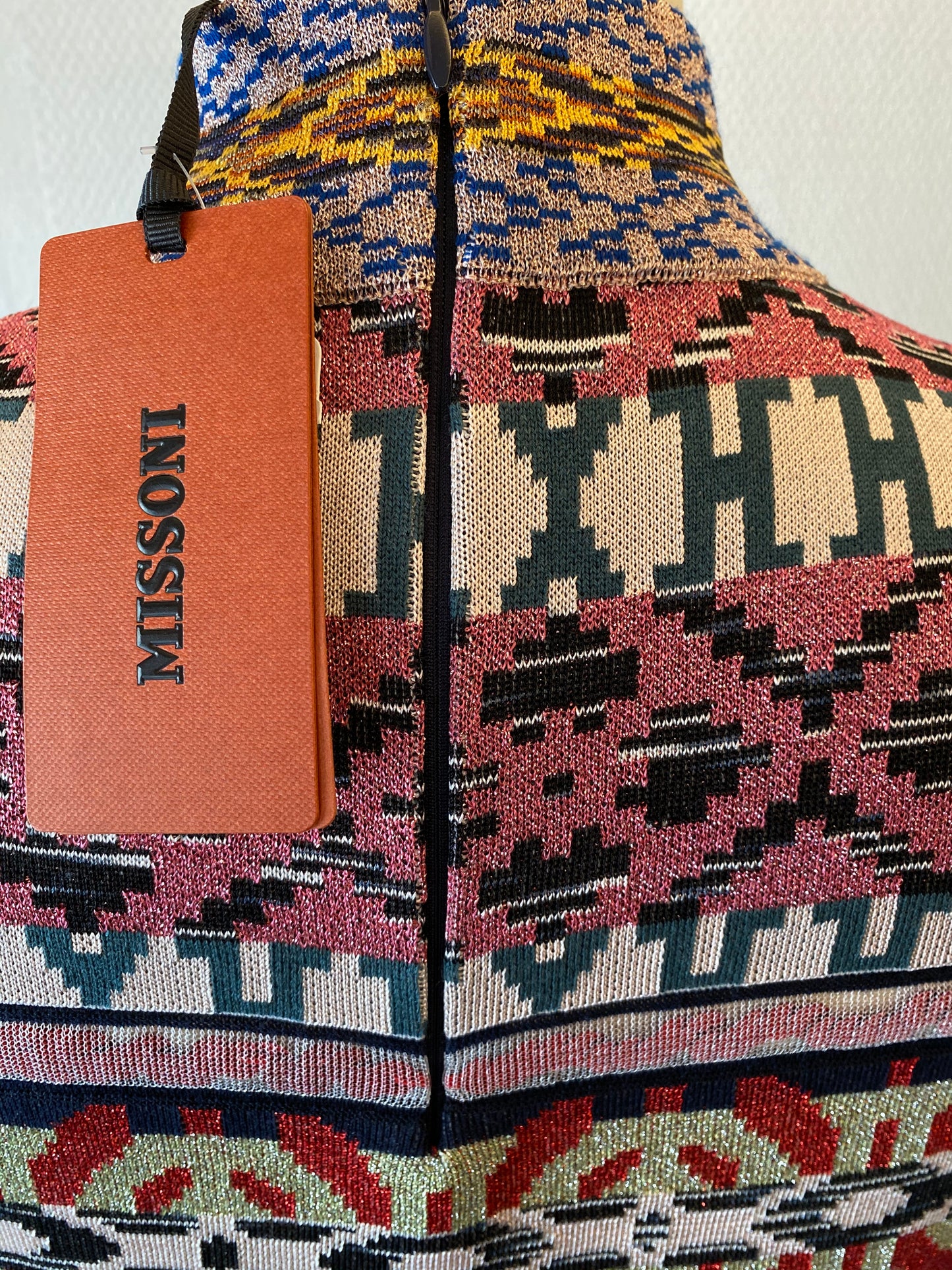 MISSONI Sequin Wool Blend Dress Size It 42 Eu 38