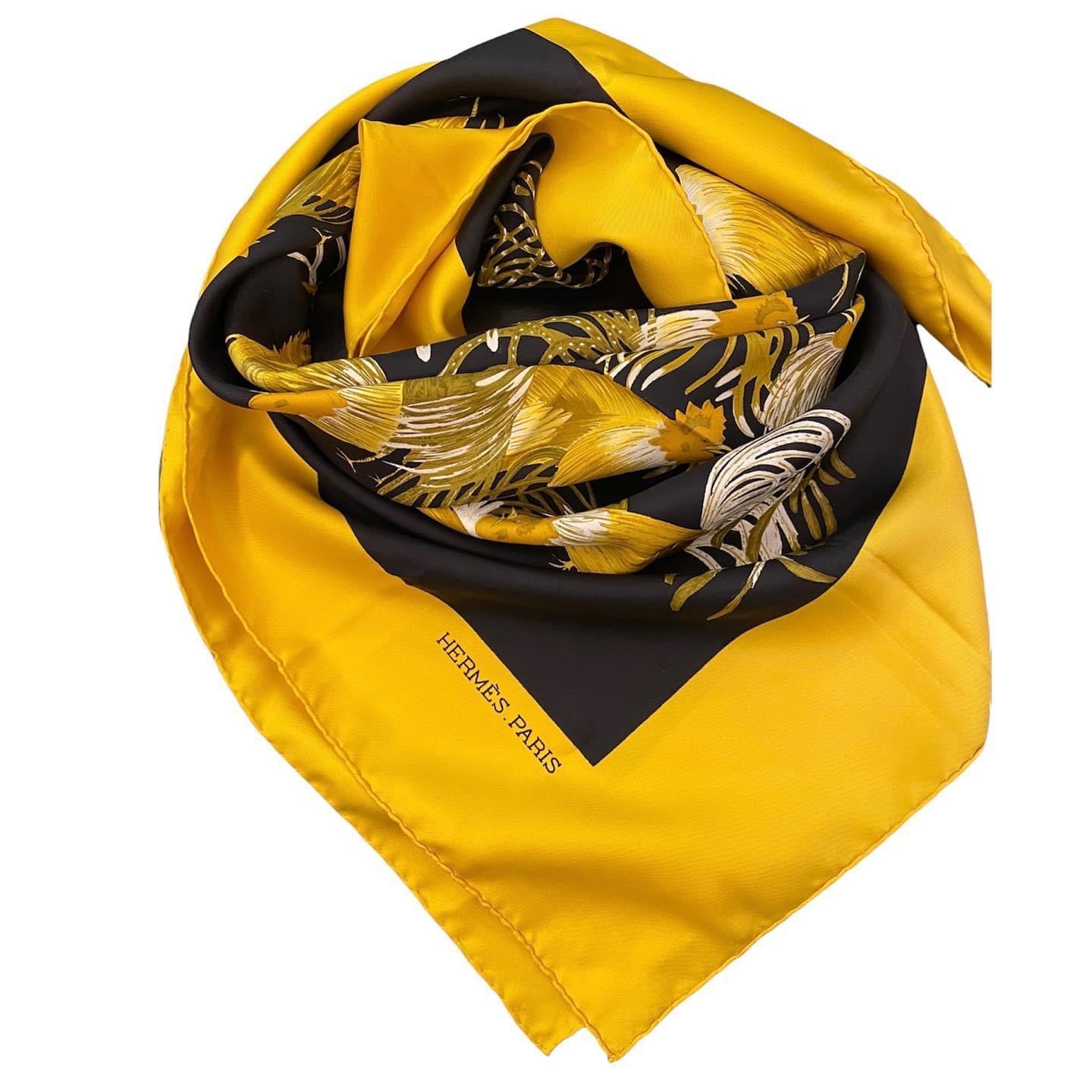 HERMÈS Silk Scarf 90x90 cm