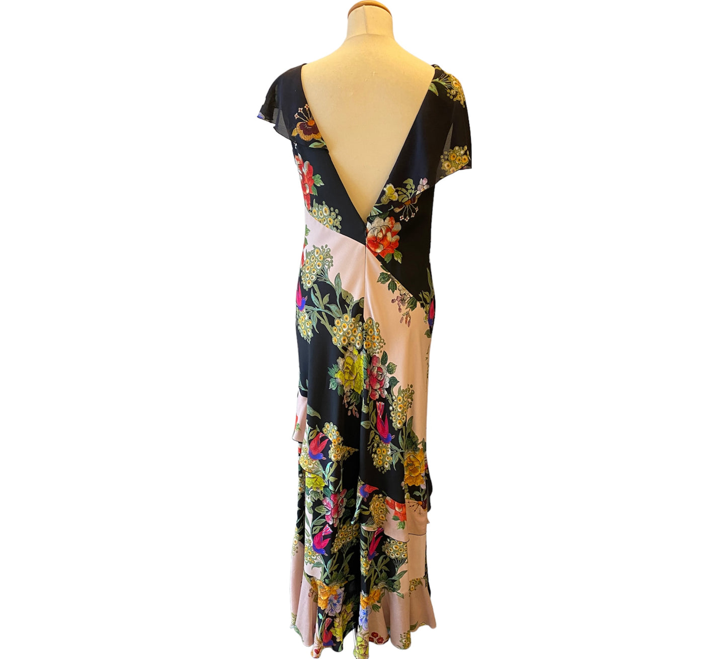 ETRO Floral Maxi Dress Size It 44 Eu 38