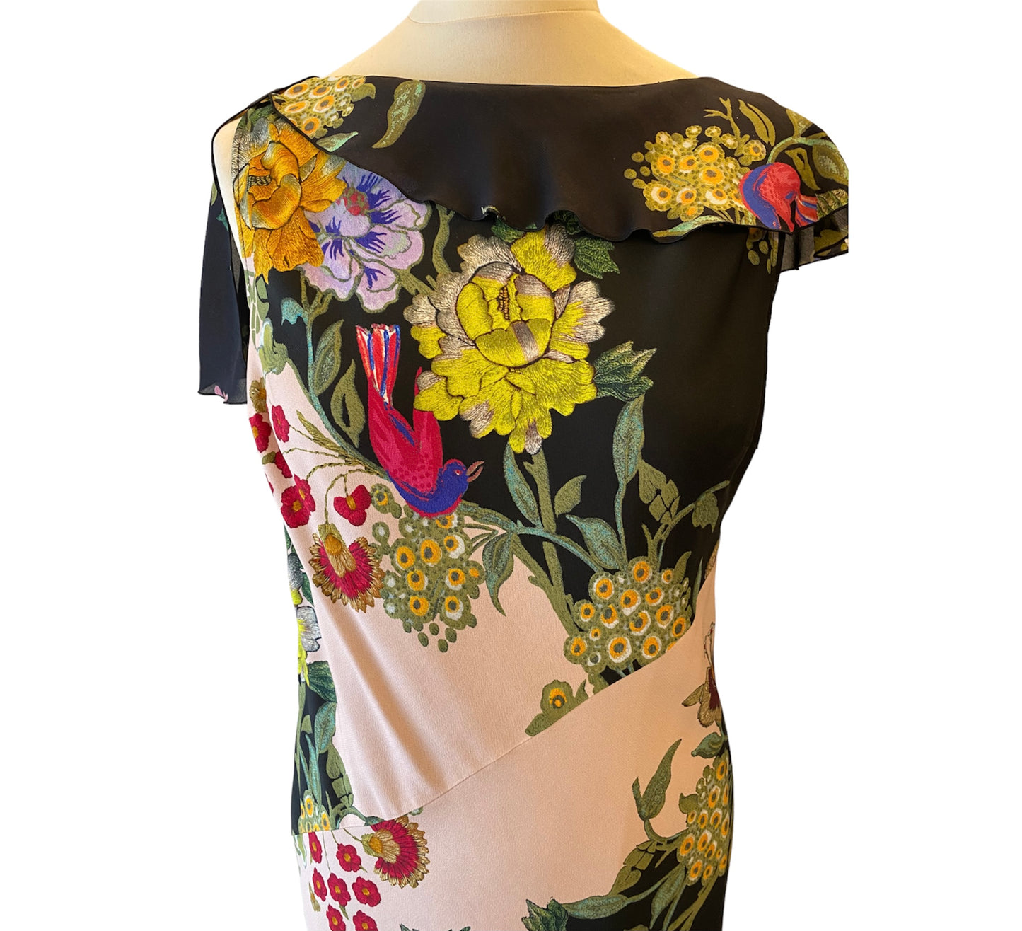 ETRO Floral Maxi Dress Size It 44 Eu 38