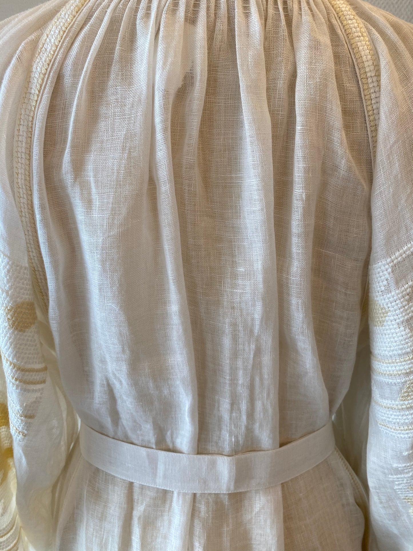 VITA KIN White Linen Dress Size XS