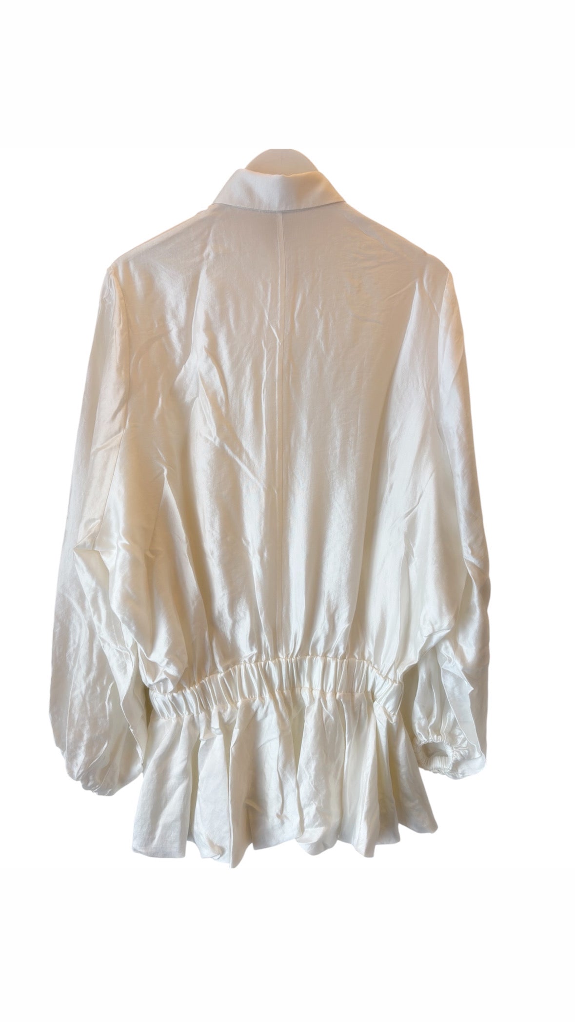 ARAKII Balloon Shirt Dress Off-White Size S