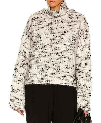 TOTÊME Chunky Mohair Merino Knit Sweater Size S