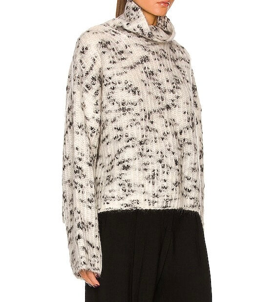 TOTÊME Chunky Mohair Merino Knit Sweater Size S