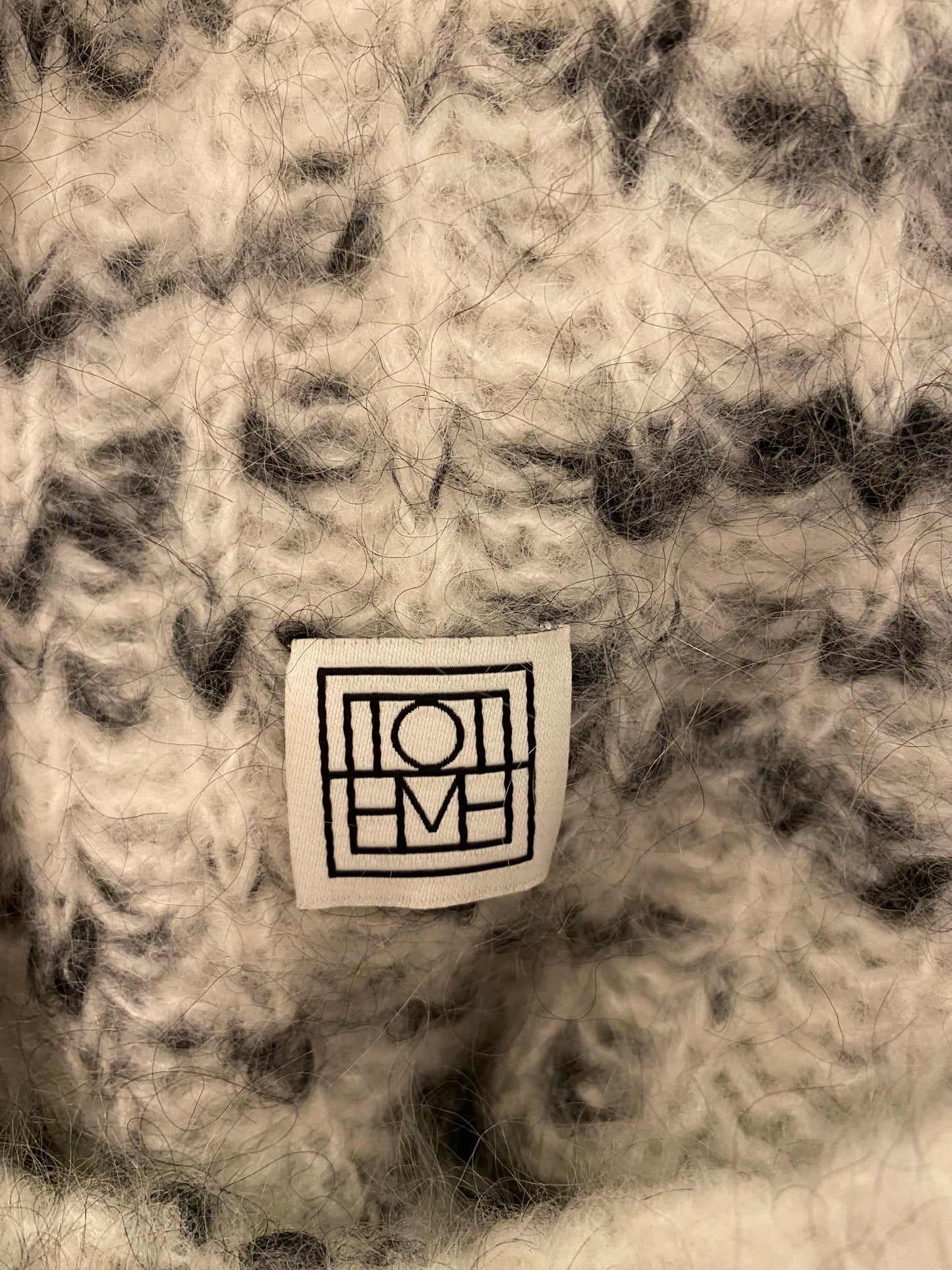 TOTÊME Chunky Mohair Merino Knit Sweater Size S