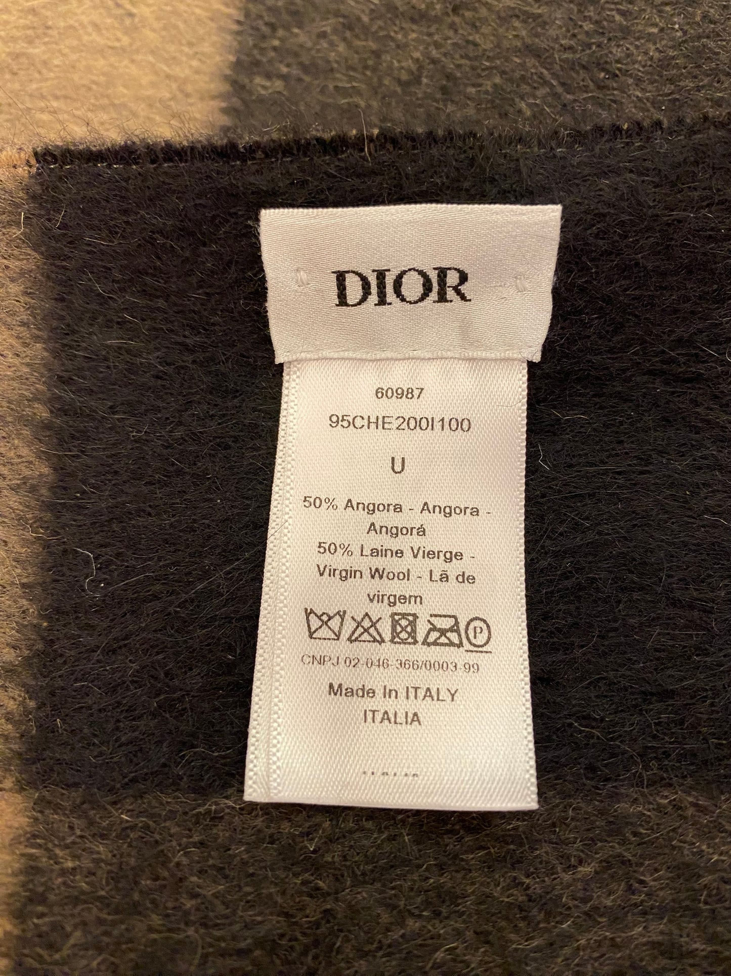 CHRISTIAN DIOR Check‘n’Dior Scar