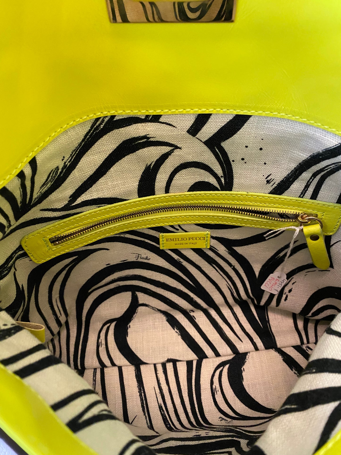 EMILIO PUCCI Python Clutch Bag