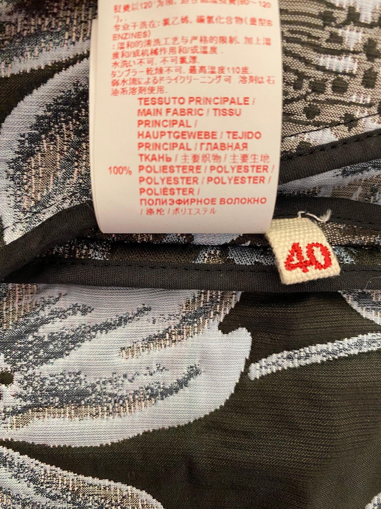 MARNI Floral Jacquard Top Size It 40