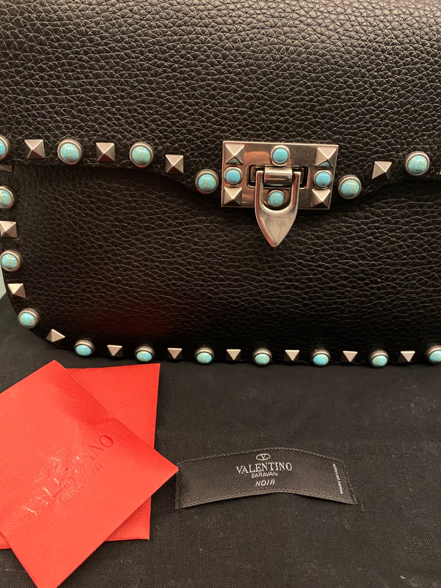 VALENTINO GARAVANI Guitar Rockstud Bag