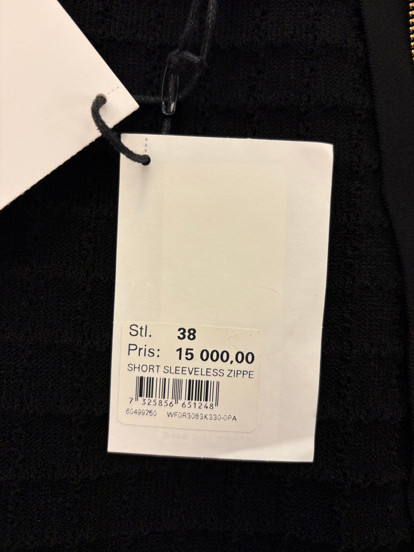 BALMAIN Knit Sleeveless Zip-Front Dress Size S