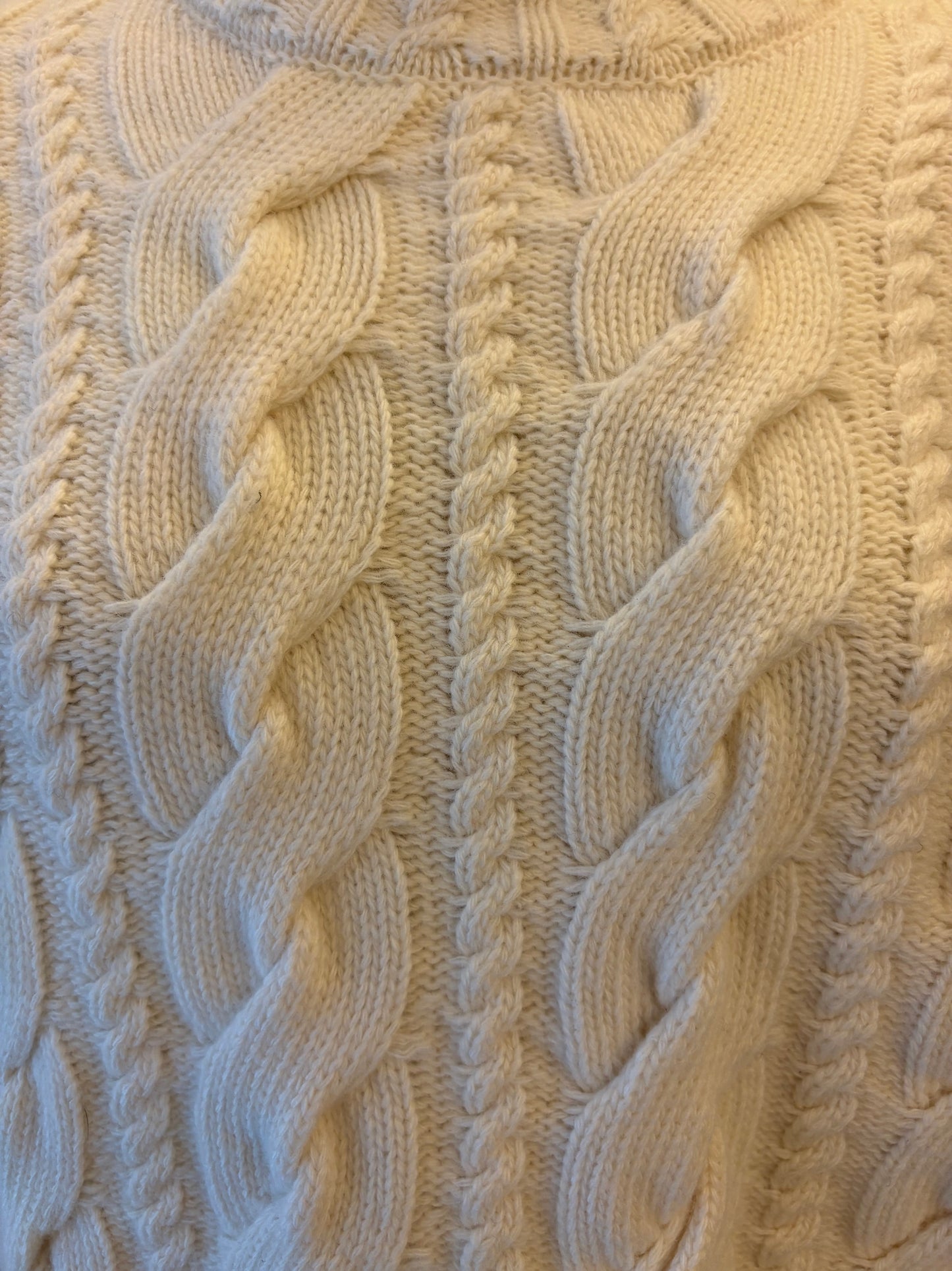 DAGMAR Cable-Knit Sweater Size S