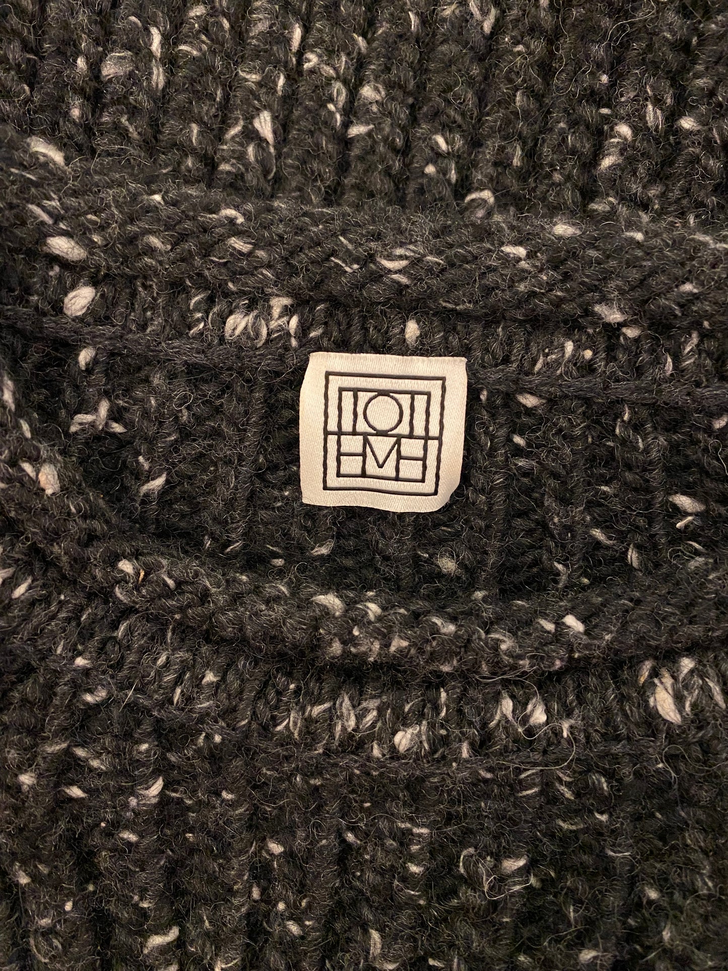TOTÊME “Country Knit” Wool Sweater Size S