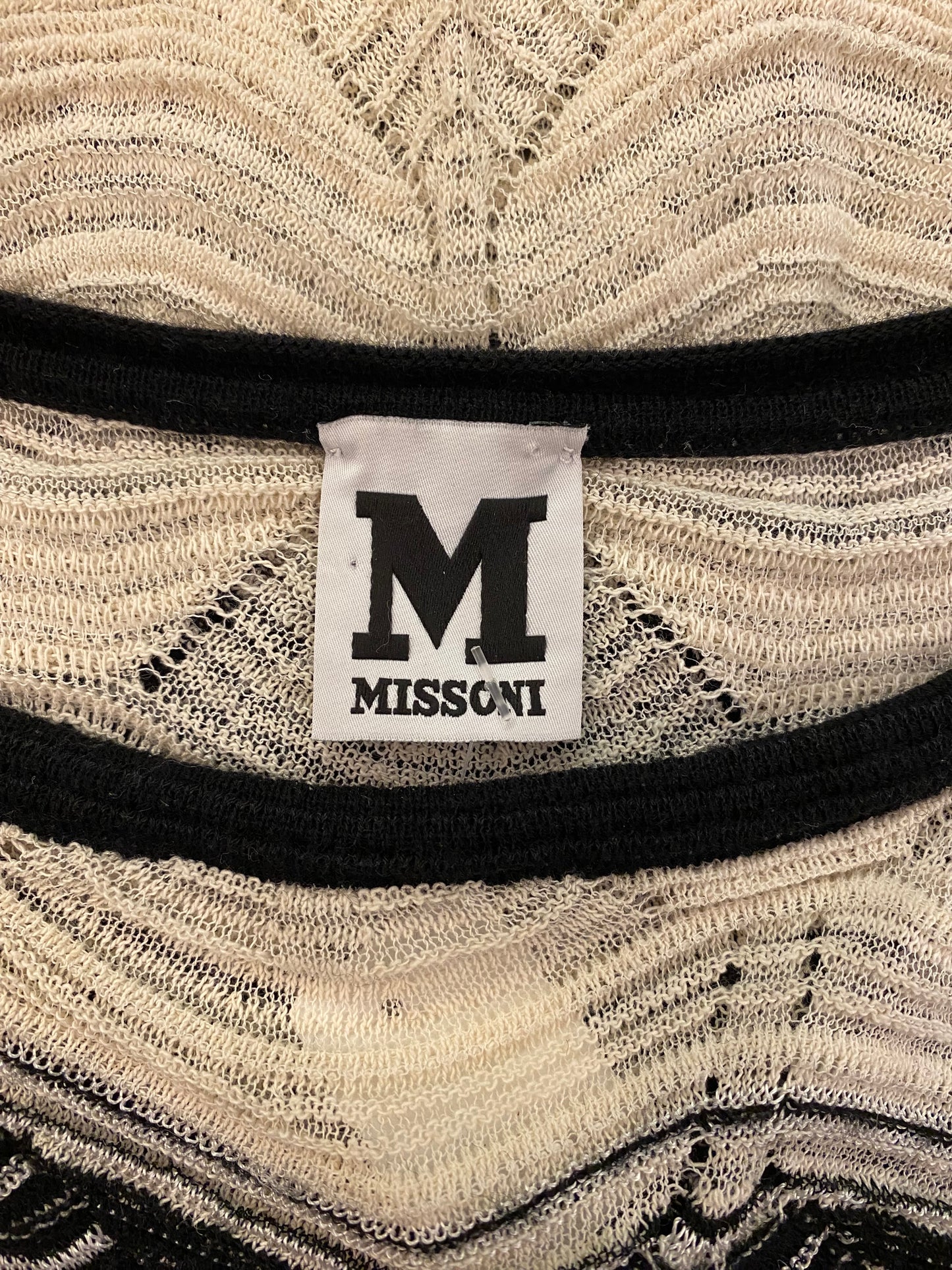 M MISSONI Knit Sweater Size It 42