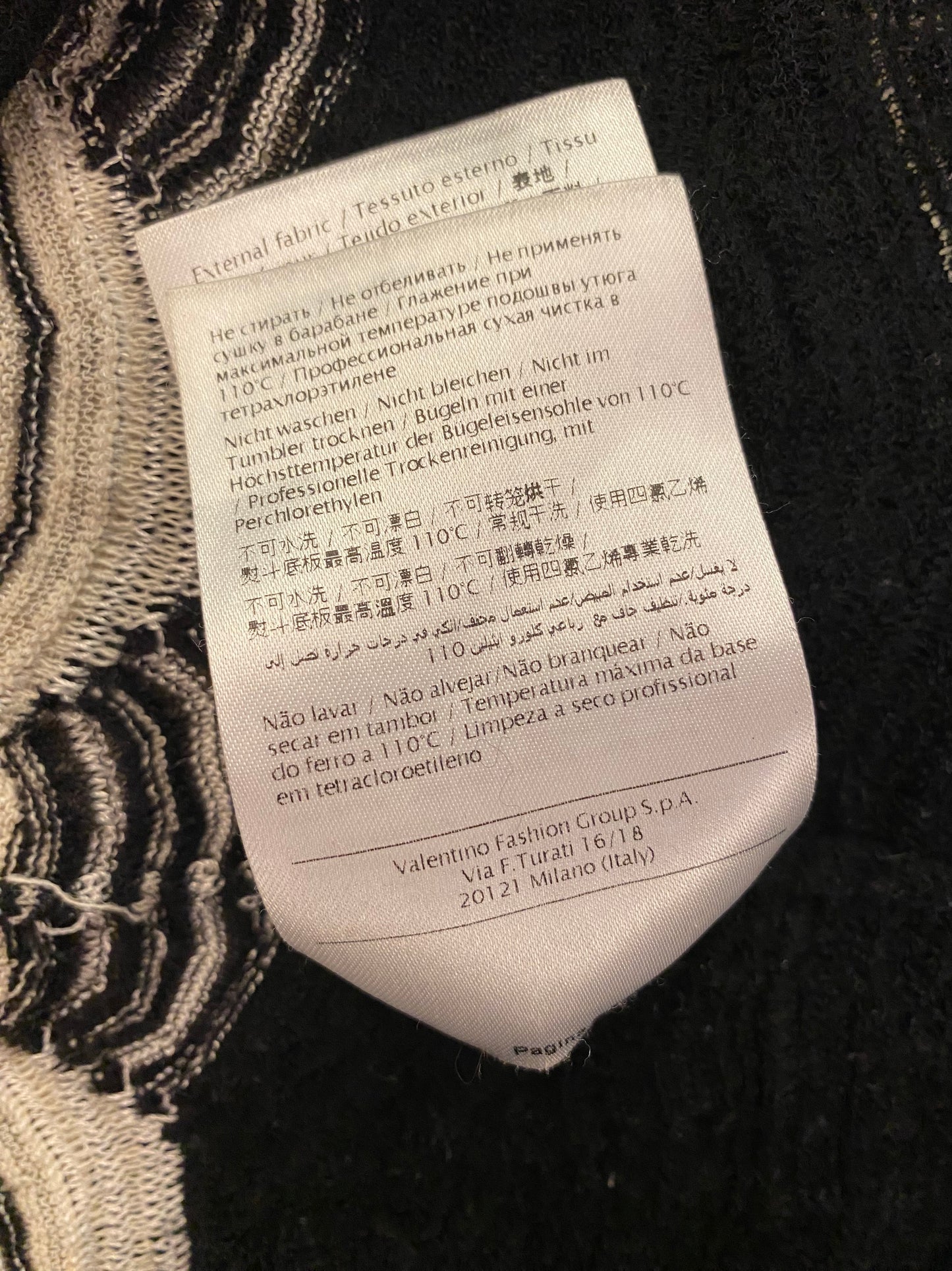 M MISSONI Knit Sweater Size It 42
