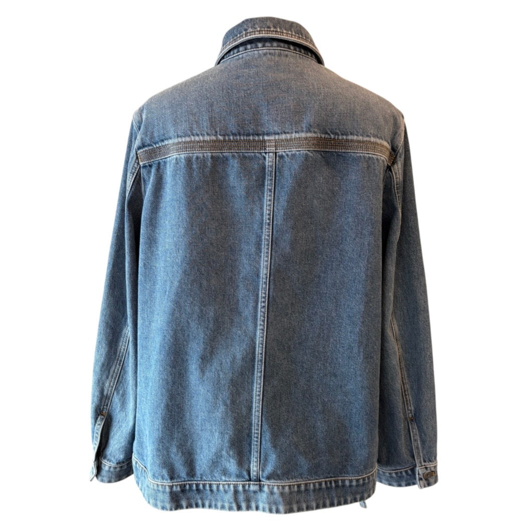 LOEWE (NWT) Anagram Denim Jacket Size 38