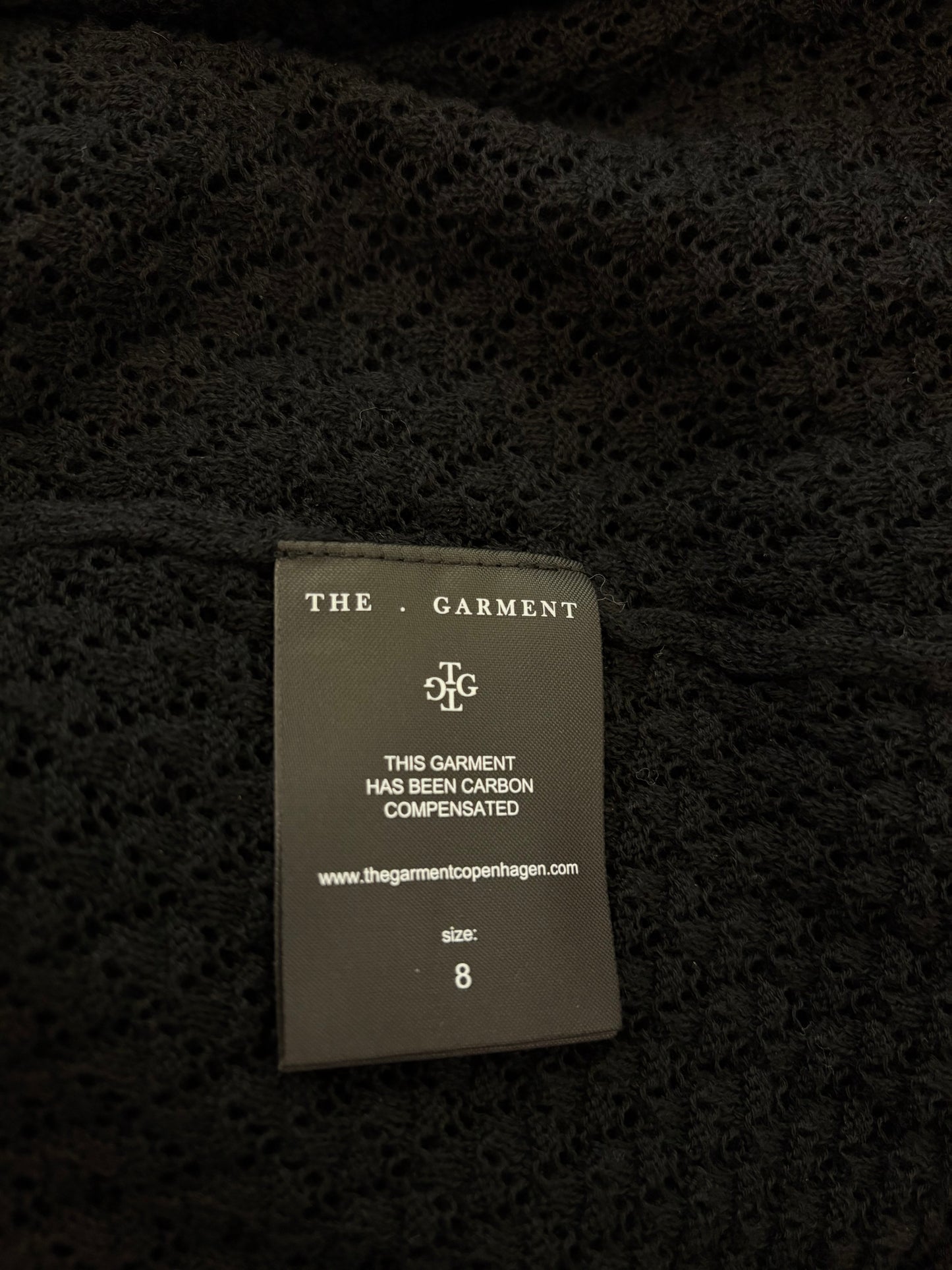 THE GARMENT Tanzania Open-Knit Maxi Dress Size 8
