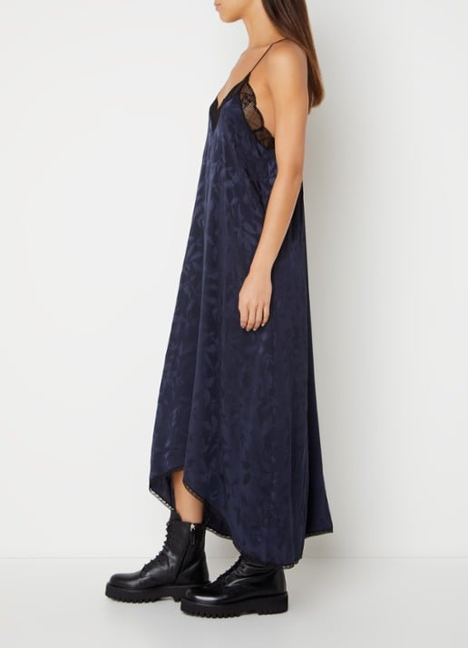 ZADIG & VOLTAIRE (NWT) Risty Silk Jacquard Midi Dress Size XS