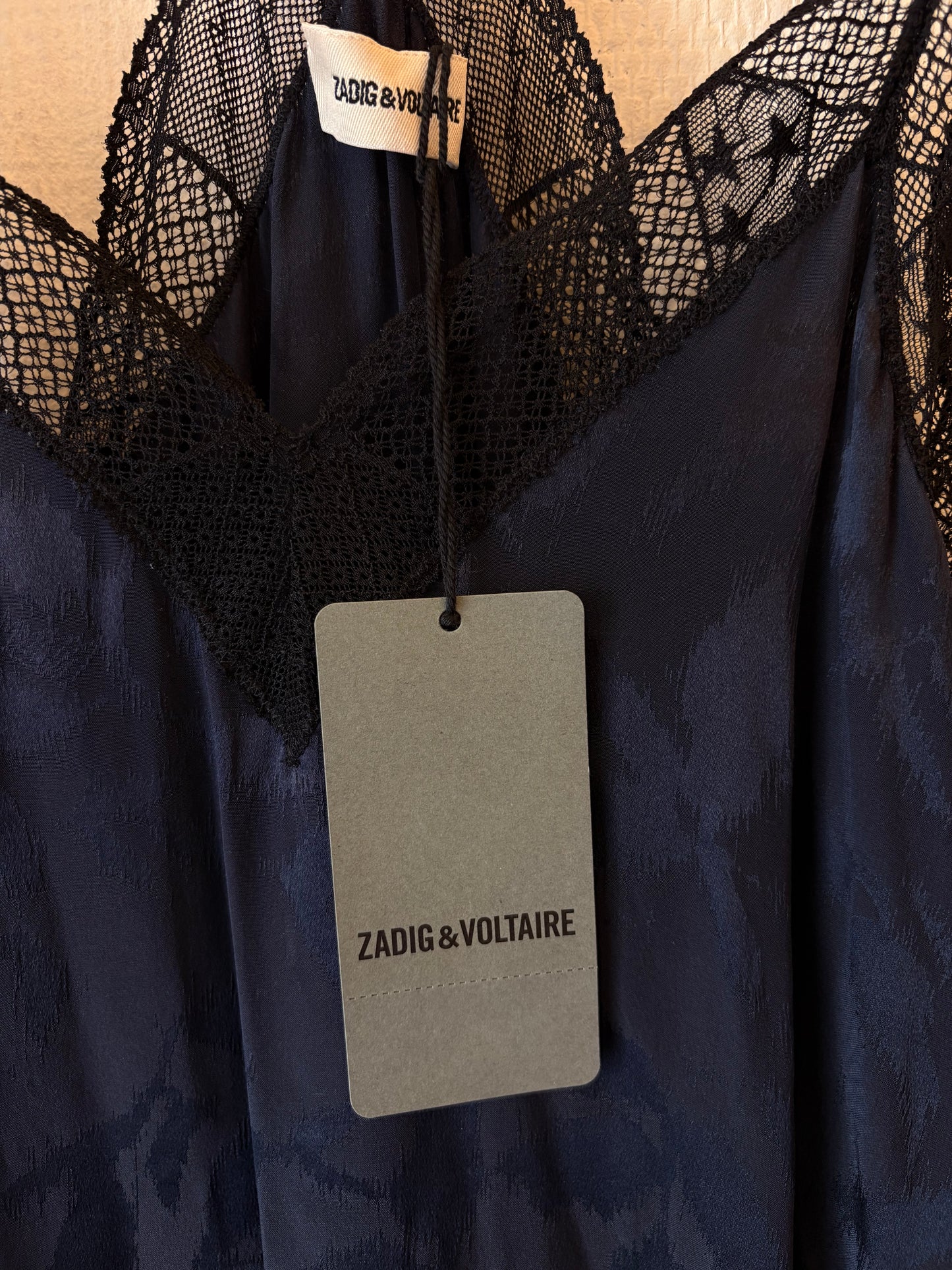 ZADIG & VOLTAIRE (NWT) Risty Silk Jacquard Midi Dress Size XS