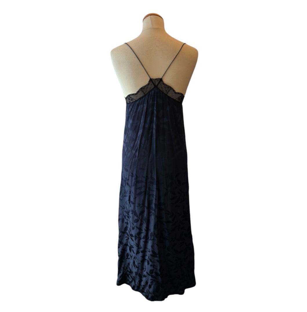 ZADIG & VOLTAIRE (NWT) Risty Silk Jacquard Midi Dress Size XS