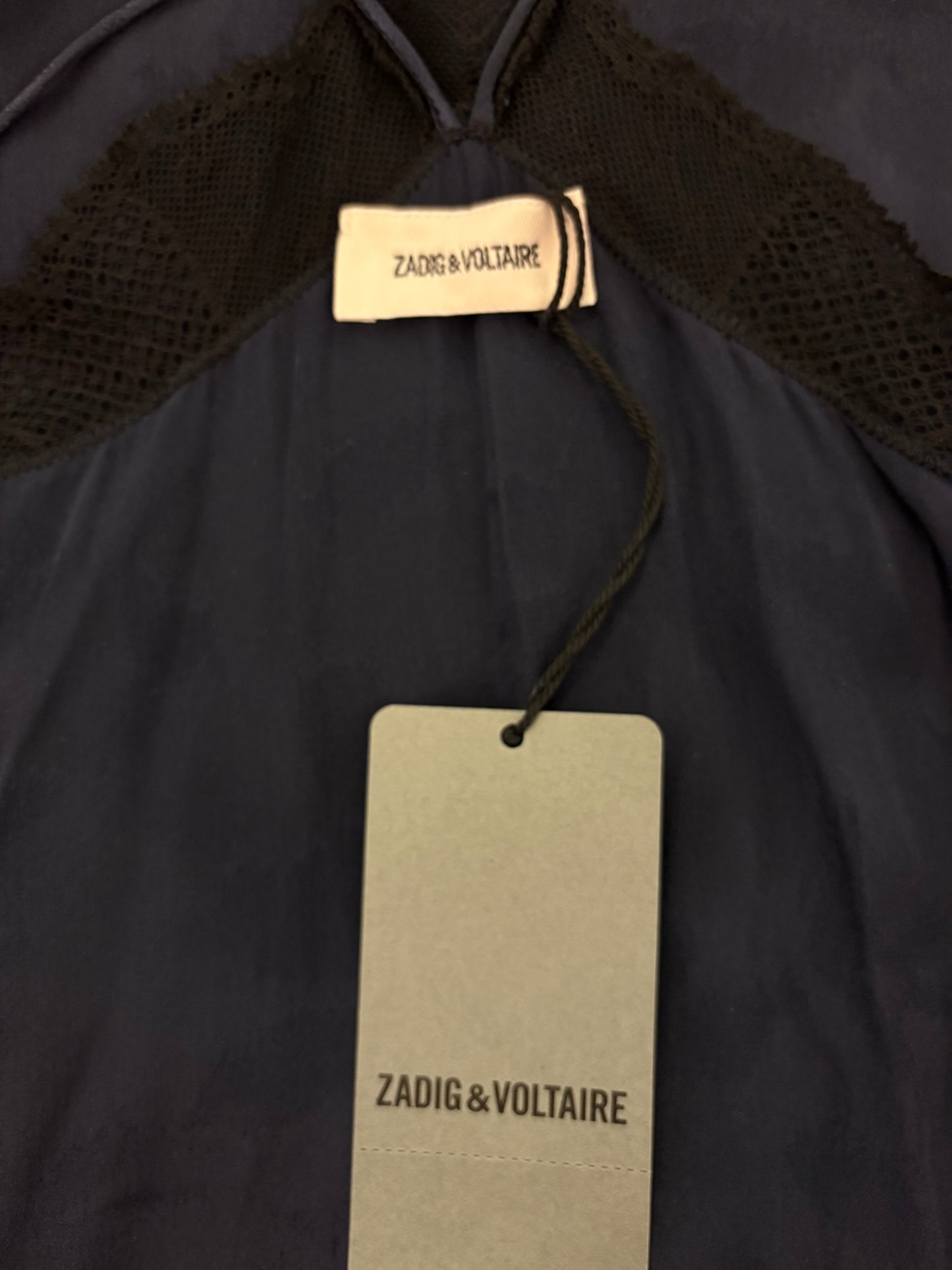 ZADIG & VOLTAIRE (NWT) Risty Silk Jacquard Midi Dress Size XS
