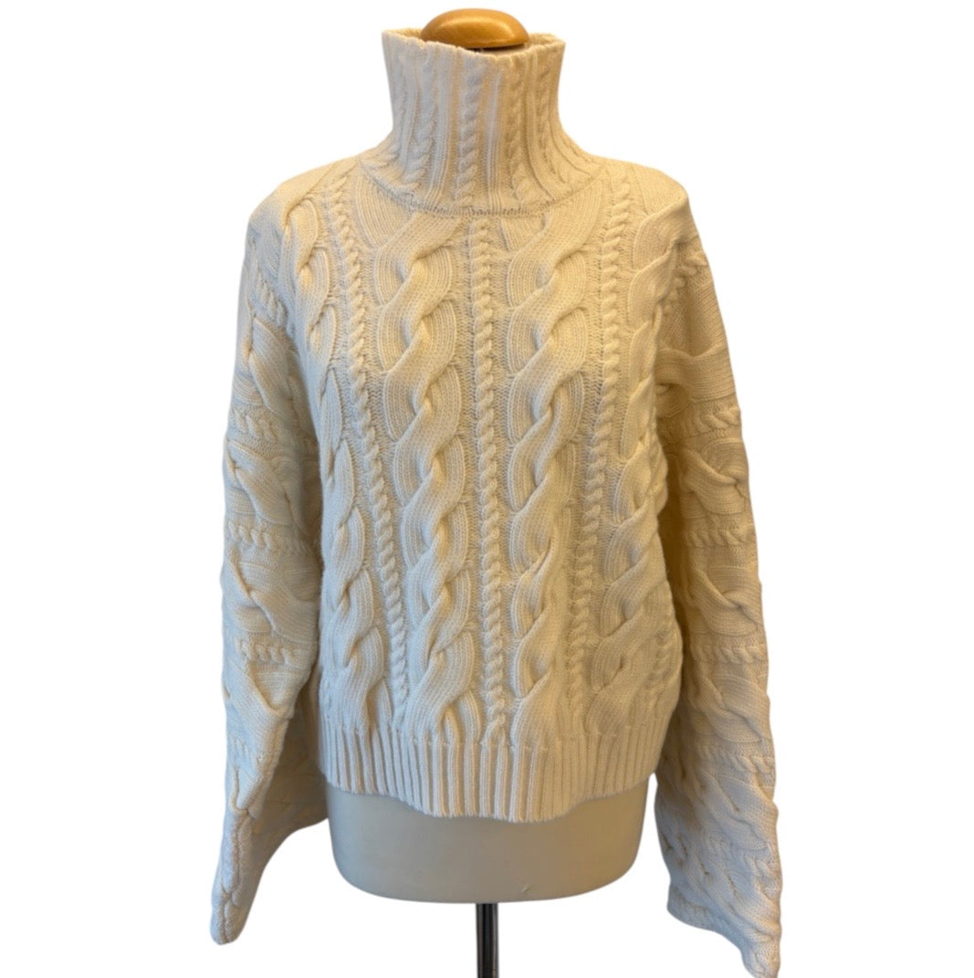 DAGMAR Cable-Knit Sweater Size S
