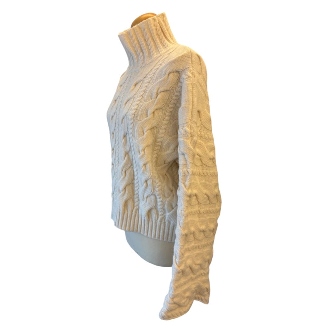 DAGMAR Cable-Knit Sweater Size S