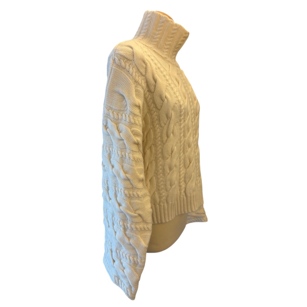 DAGMAR Cable-Knit Sweater Size S