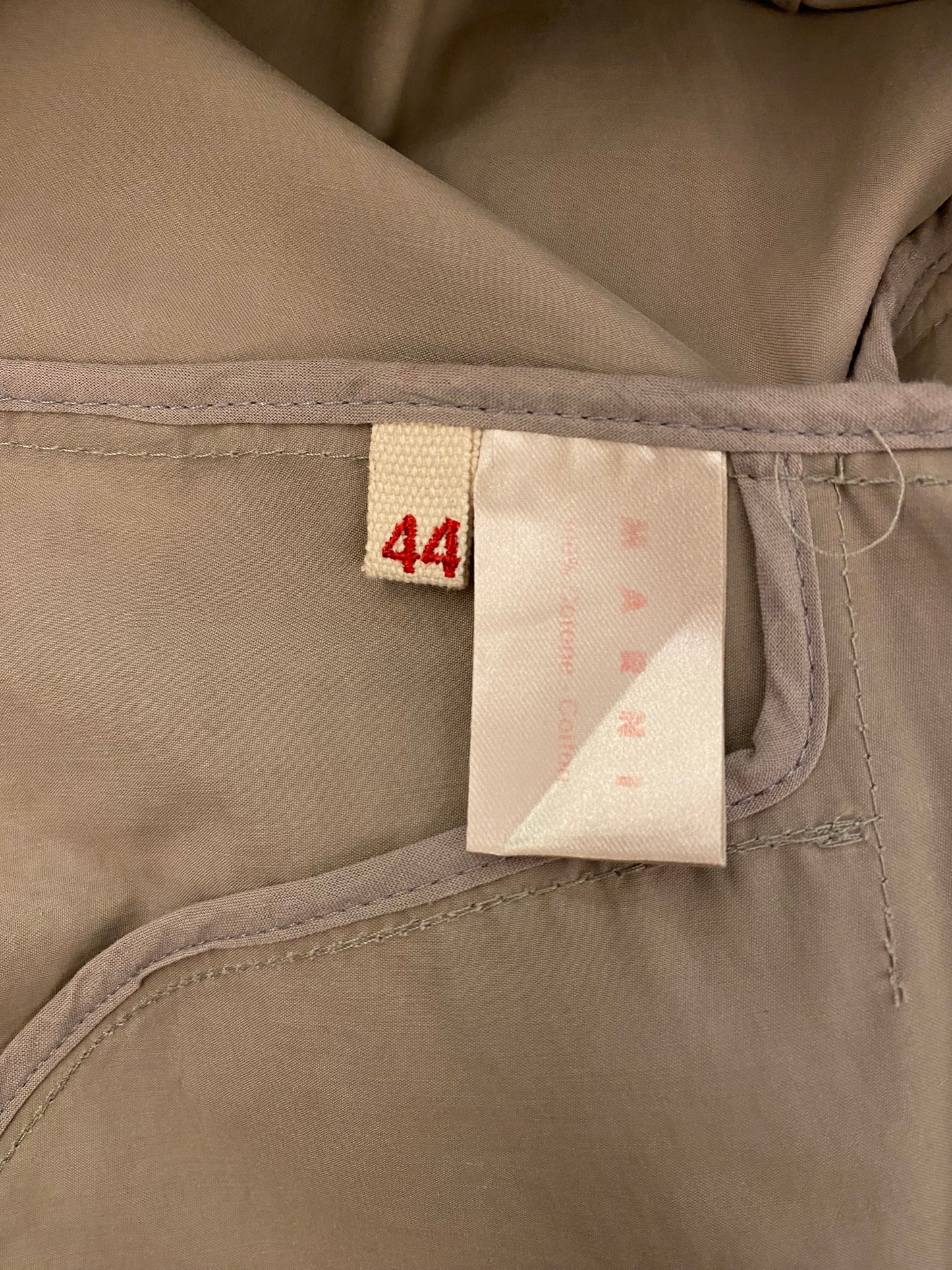 MARNI Cotton Jacket Size It 44 Eu 38/40