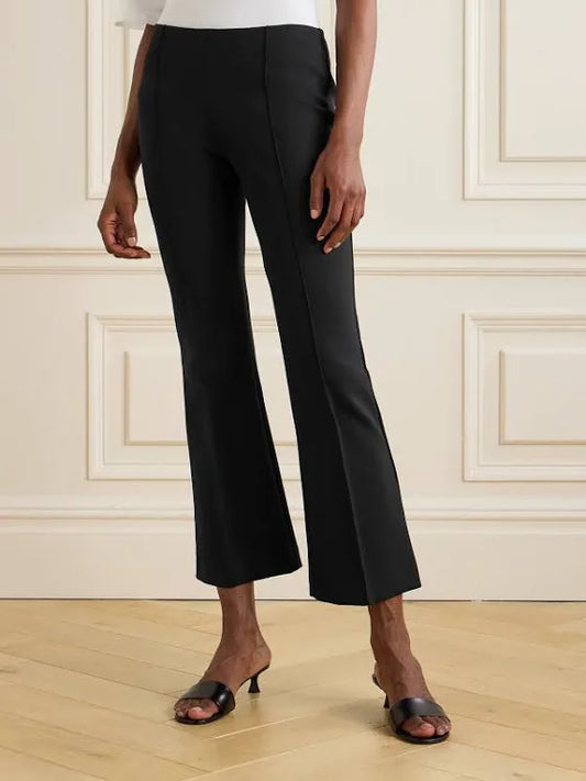 THE ROW Beca Scuba Flared Pants Size 10