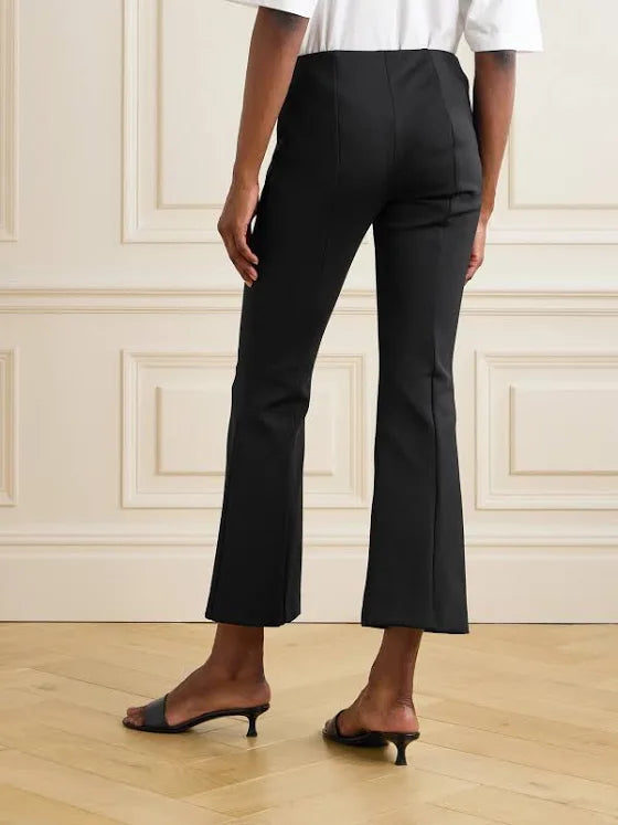 THE ROW Beca Scuba Flared Pants Size 10