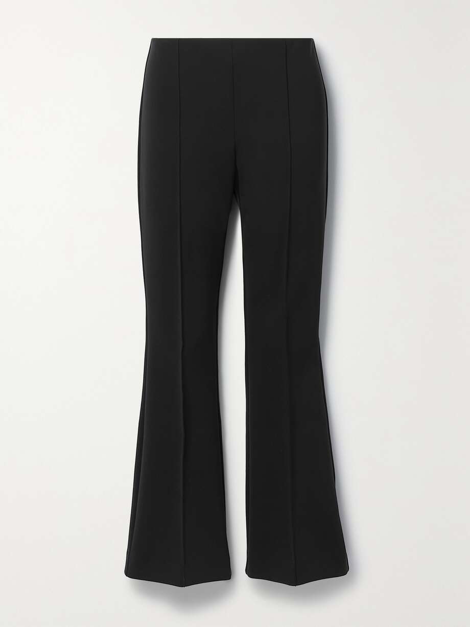 THE ROW Beca Scuba Flared Pants Size 10