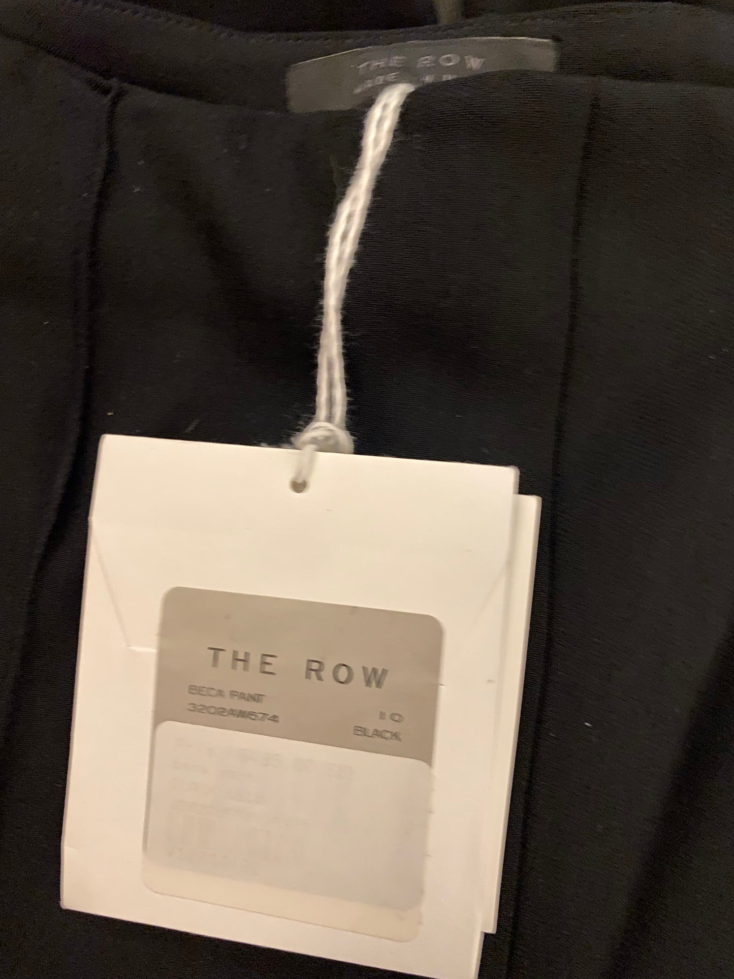 THE ROW Beca Scuba Flared Pants Size 10