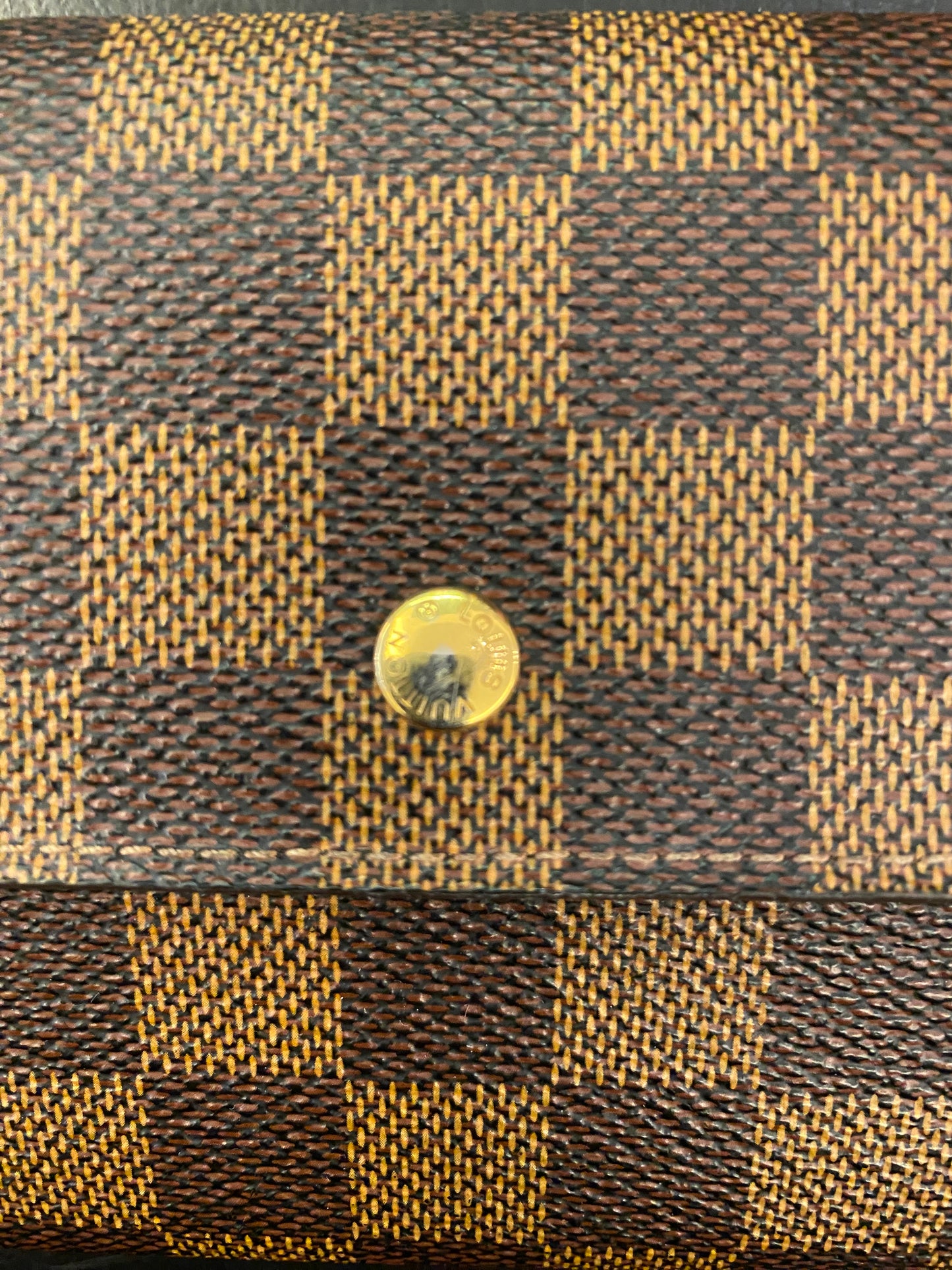 LOUIS VUITTON Damier Ebene Long Wallet