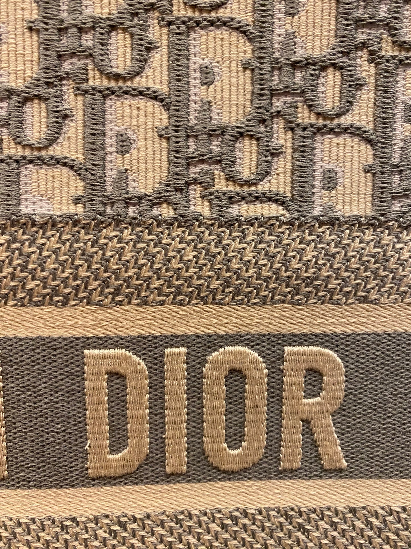 CHRISTIAN DIOR Medium Dior Book Tote
