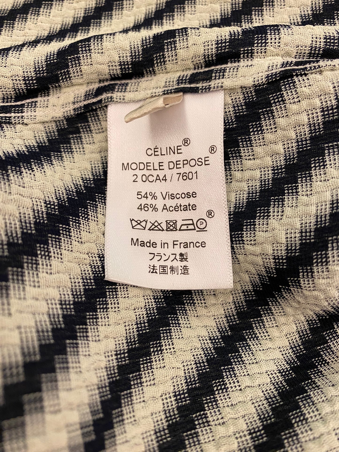 CELINE Oversized Striped Shirt Size 34