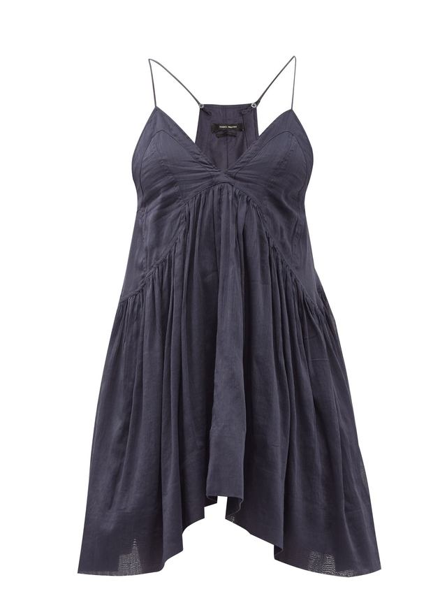 ISABEL MARANT Cotton-Silk Blend Mini Dress Size FR 36