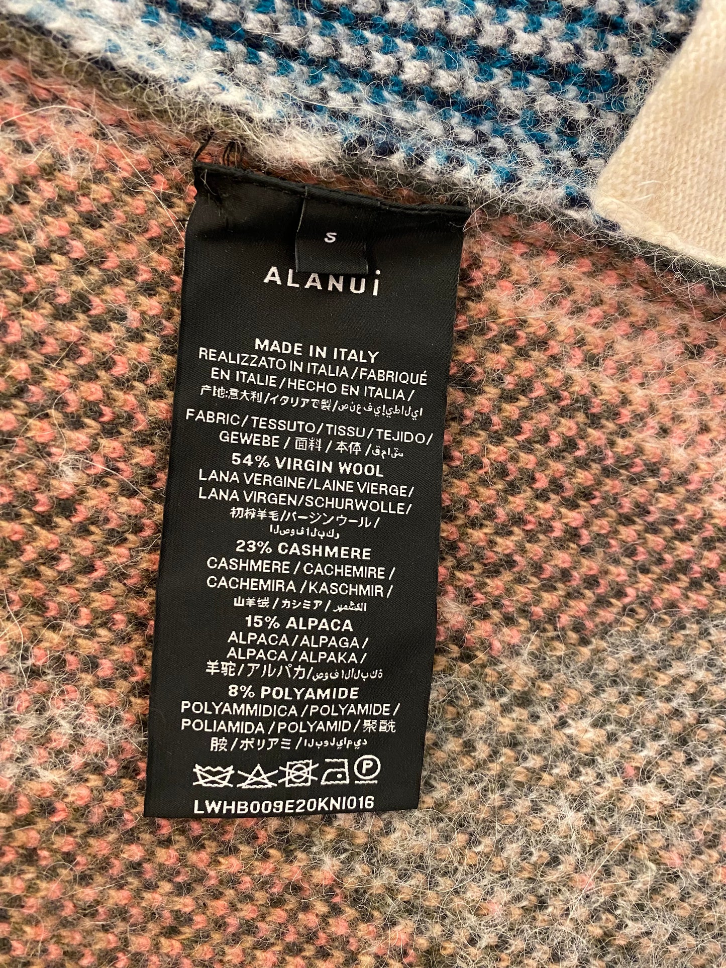 ALANUI Wool and Cashmere Cardigan Size S