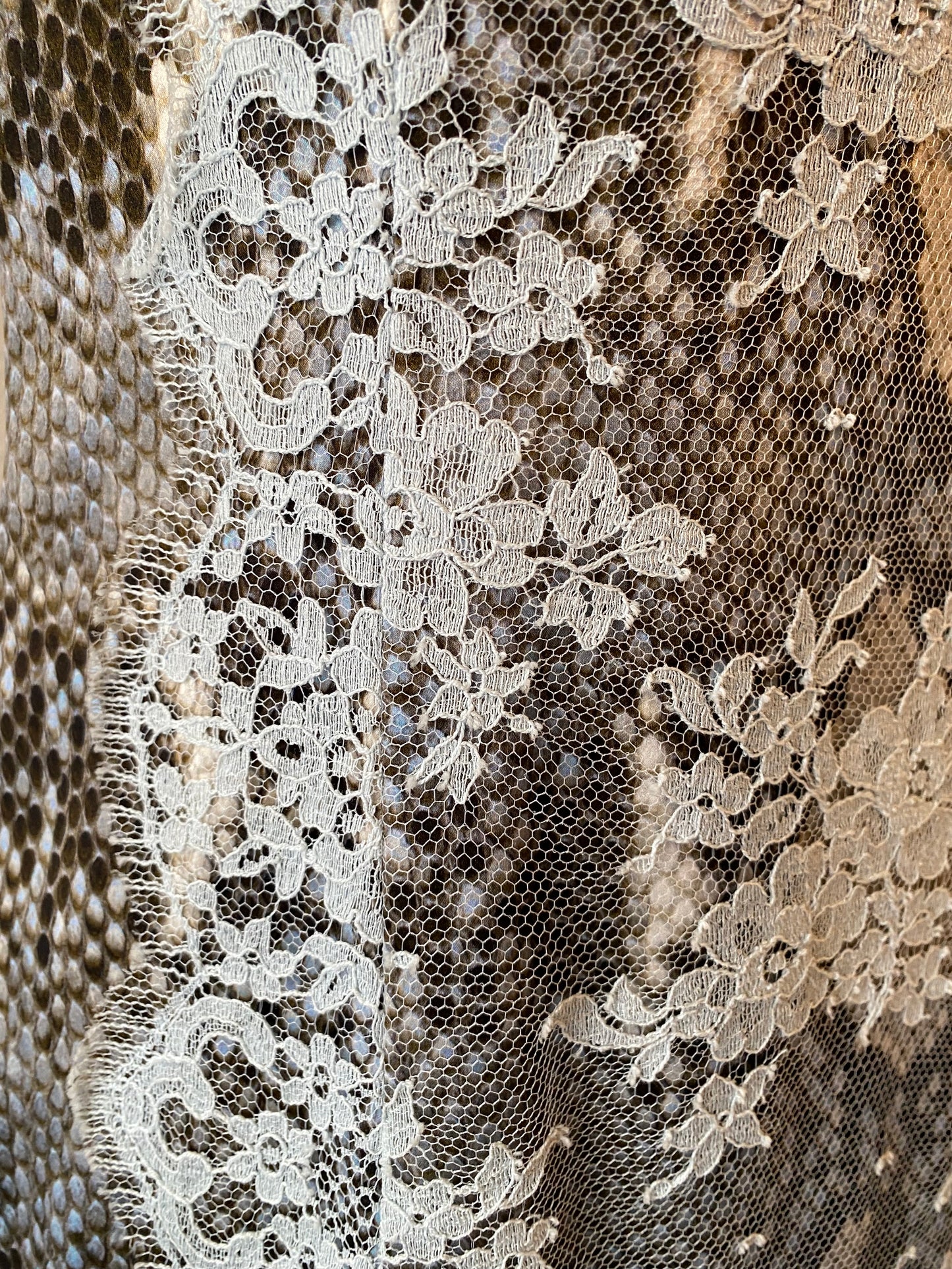 ERDEM Silk / Lace Dress Size EU 38