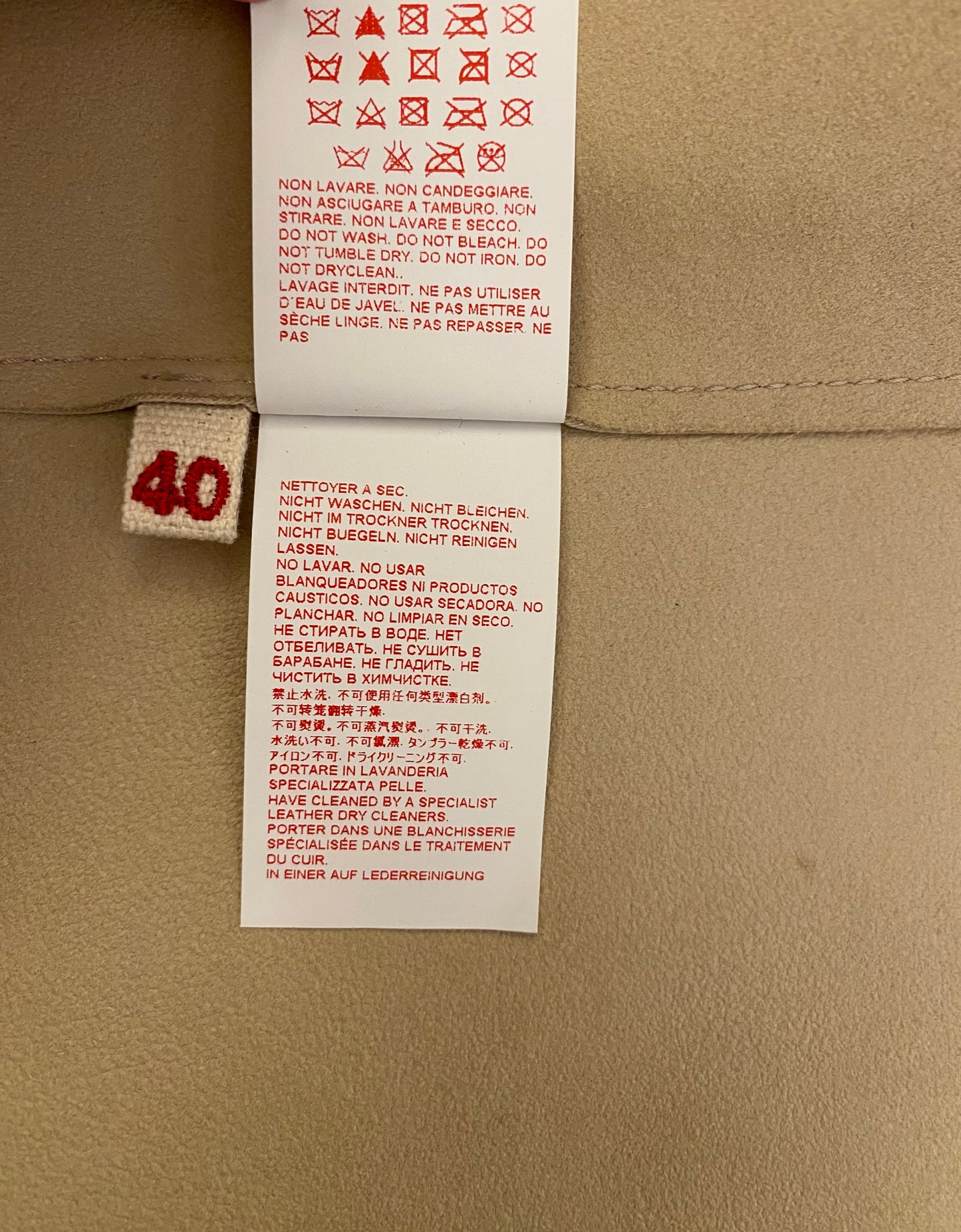 MARNI Leather Jacket Size IT 40